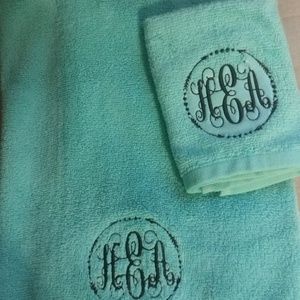 Morgram bath towels